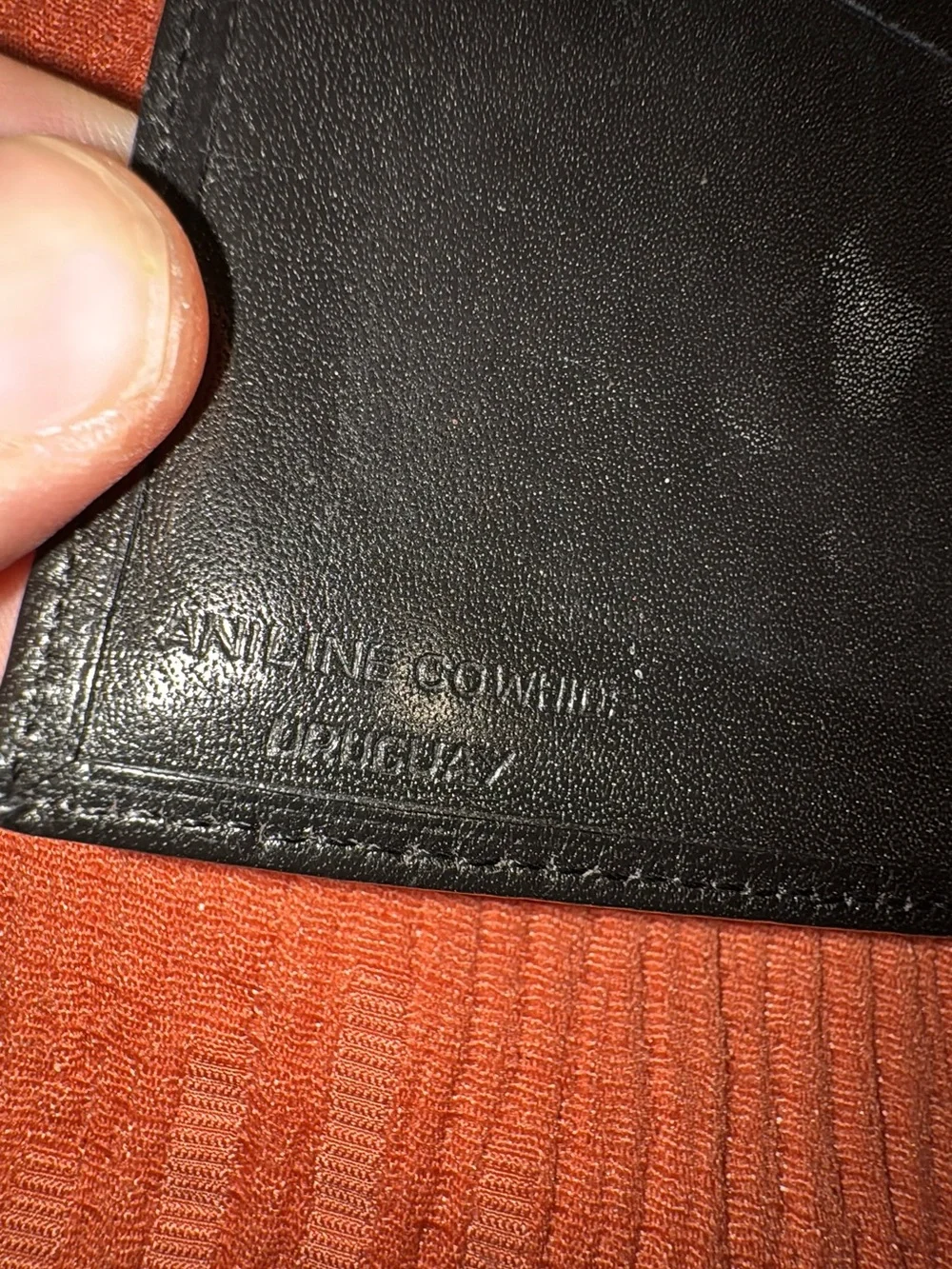Yves Saint Laurent Black Leather Bi-Fold Wallet